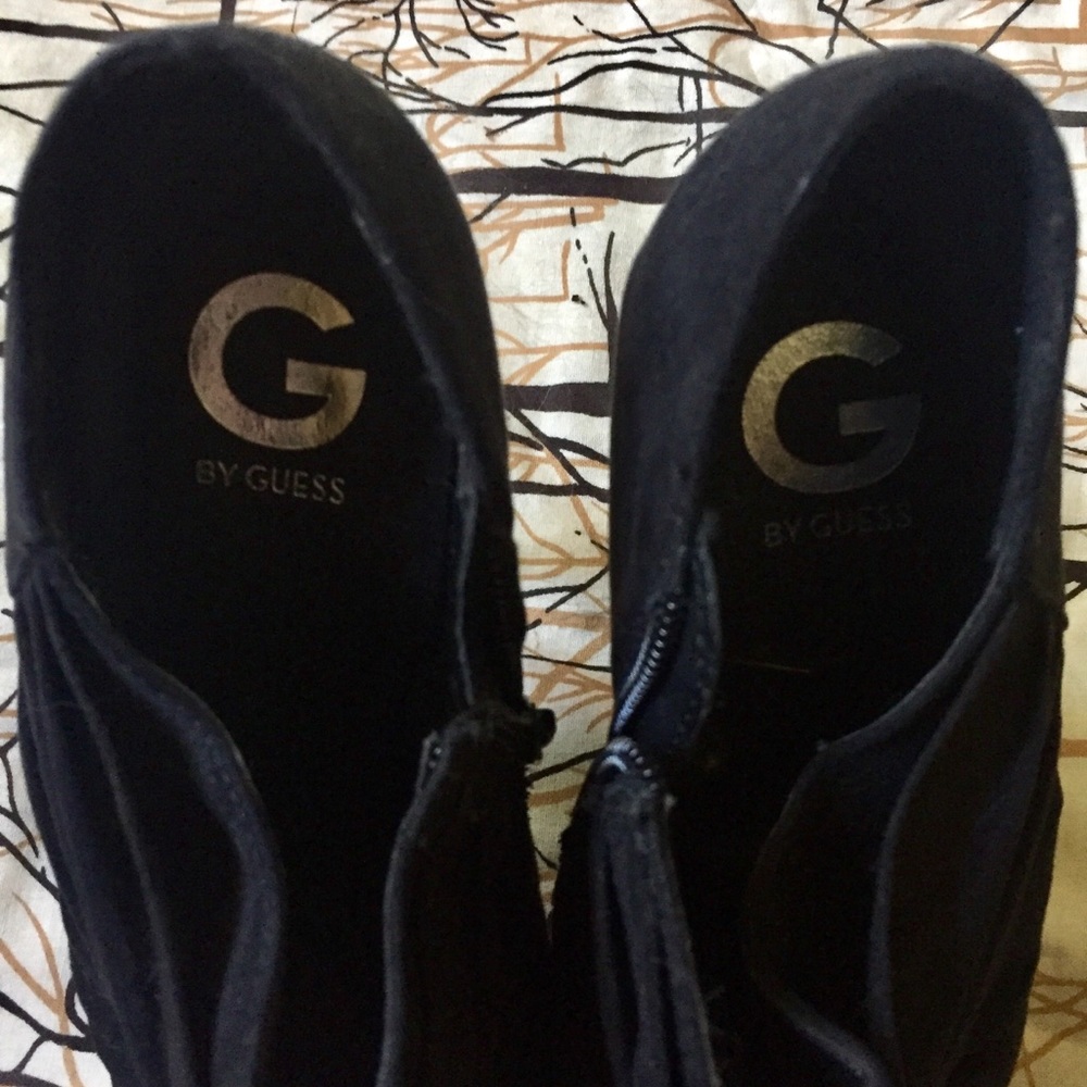 HP🎉 NWOT G By Guess Black Stiletto Booties Size 9.5 - Picture 5 of 8